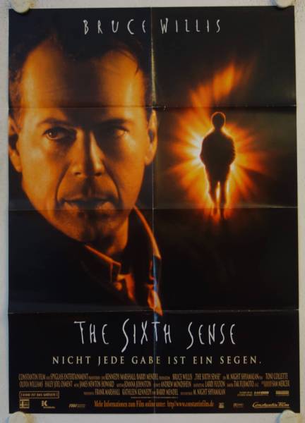 The Sixth Sense originales deutsches Filmplakat